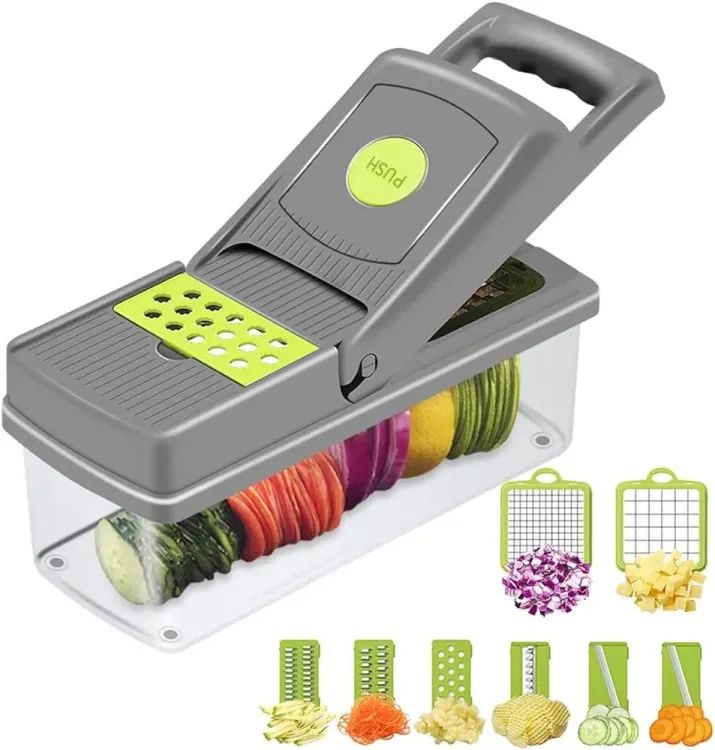 12 in 1 Nicer Dicer Chopper Vegetable Cutter Plus Salad Vegetable Fruit Cutter