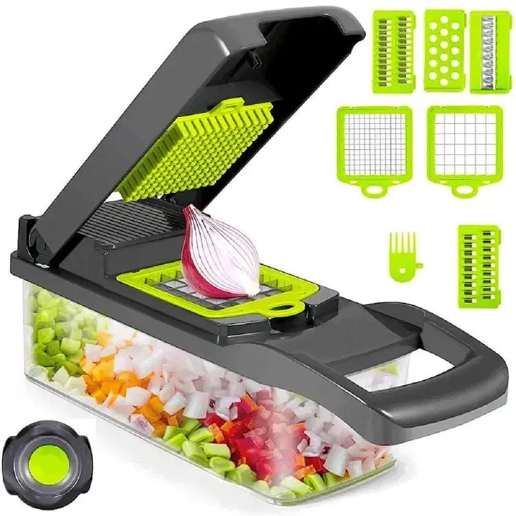 12 in 1 Nicer Dicer Chopper Vegetable Cutter Plus Salad Vegetable Fruit Cutter