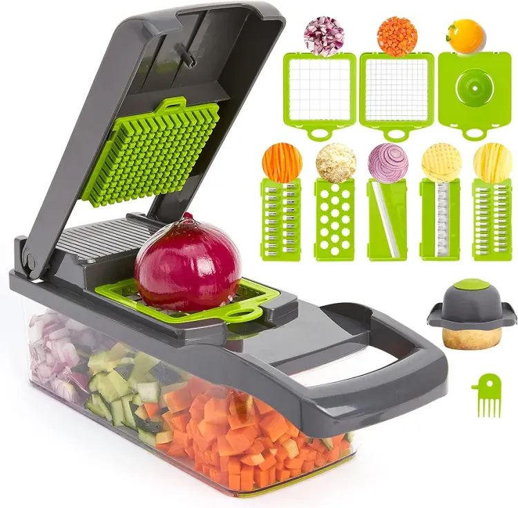 12 in 1 Nicer Dicer Chopper Vegetable Cutter Plus Salad Vegetable Fruit Cutter